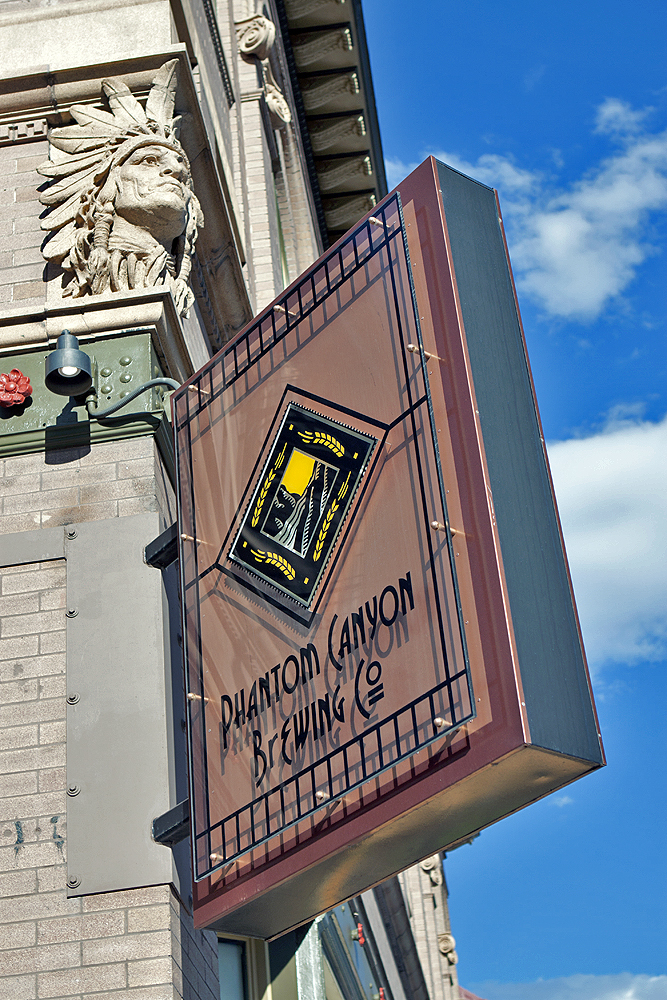 Brew pub in Colo Springs, CO. Good beer, good burgers