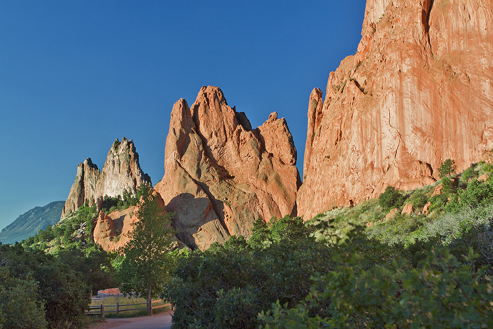 Garden of the Gods, Colorado Springs, CO, looking S/SW