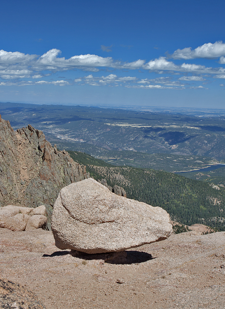 Eroded rock(s), showing the power of wind and other erosive factors