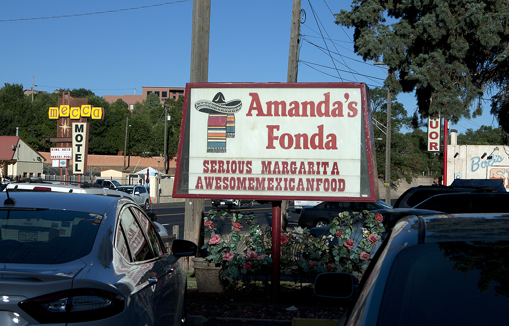 Mexican Restaurant, west edge of Colorado Springs