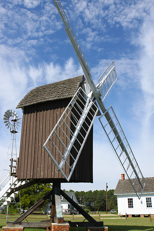 Maryland's only post English windmill - with a 360 rotation