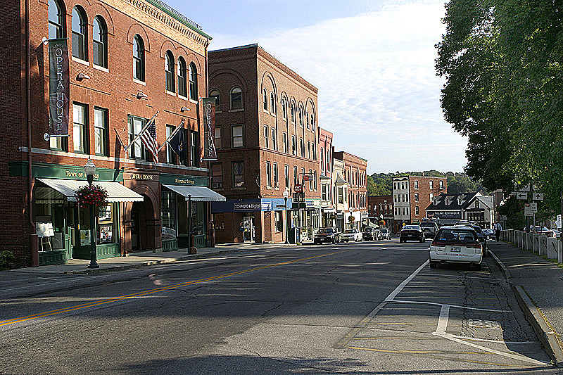 Main drag in town