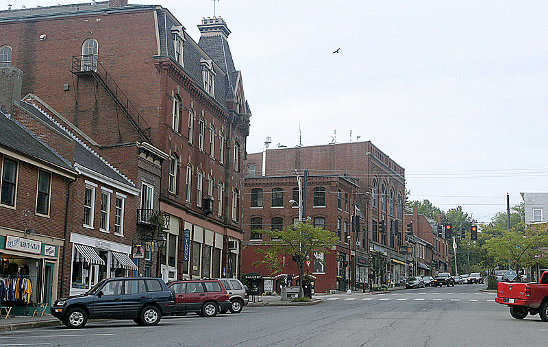 Looking west toward Route 1