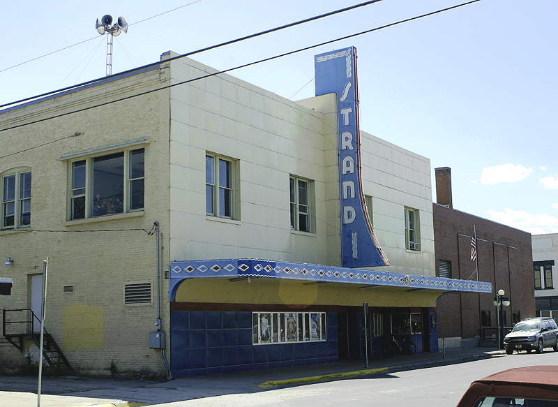 Weird mix of architectual styles in this Old West town