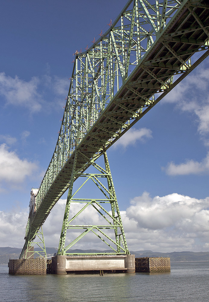 Astoria, OR, at the mouth of the Columbia and the Pacific