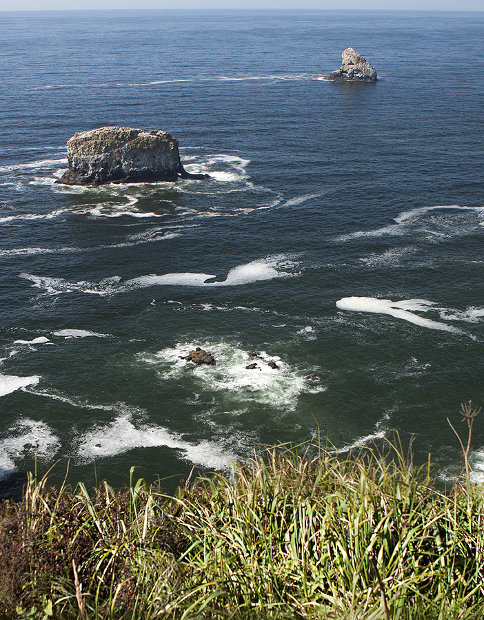 Rocks in the water