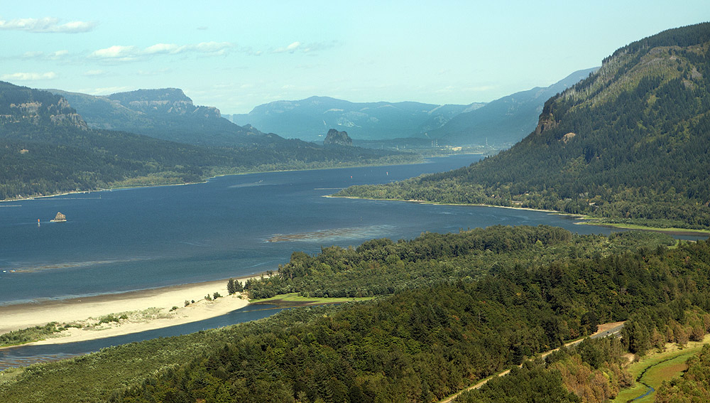 From Vista House, OR - Columbia River Gorge