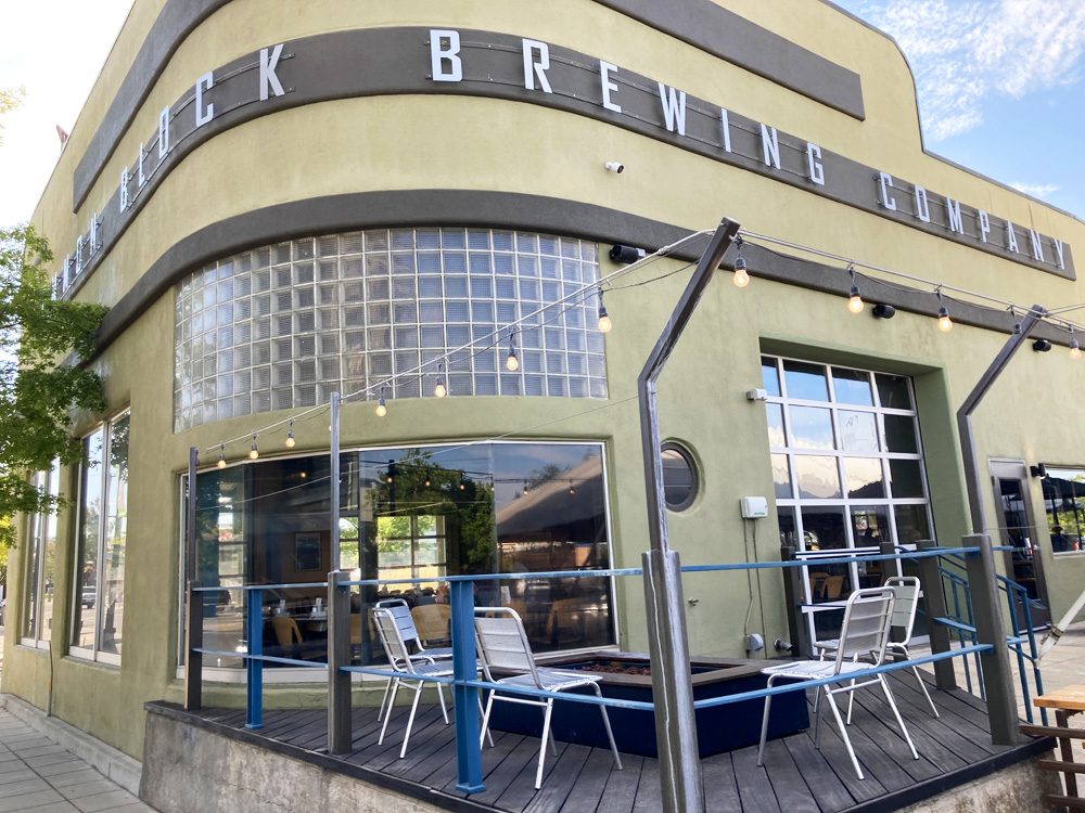 Medford, OR. Bar food, nice beer selection