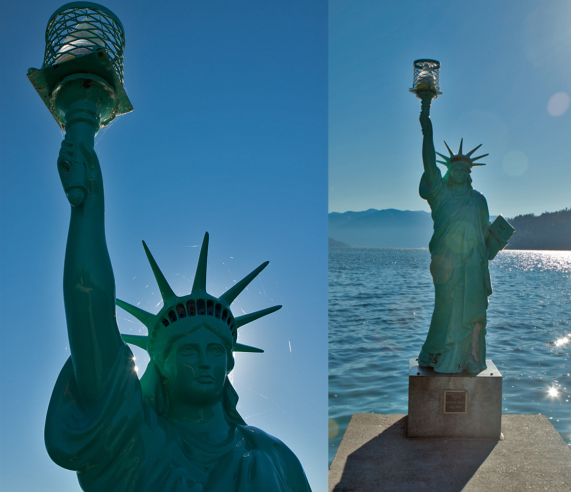 Breakwater Statue of Liberty...Not sure why