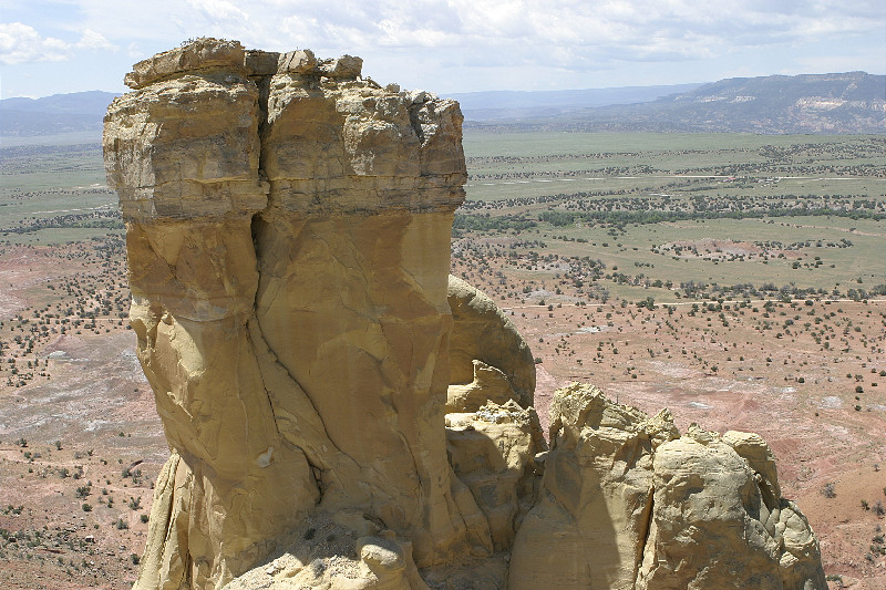 From the mesa opposite same, 7000+ feet