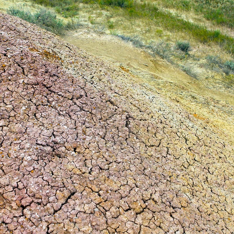 Yellow Mounds, Badlands National Park, SD