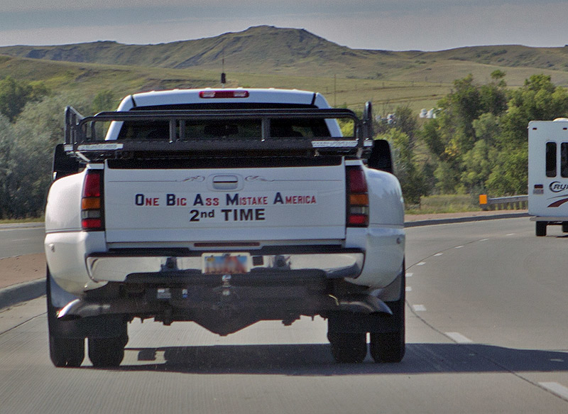 On the way to Custer State Park, SD