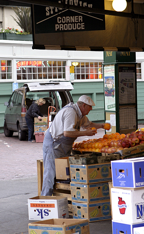 Pike Place Market, Seattle. Early AM