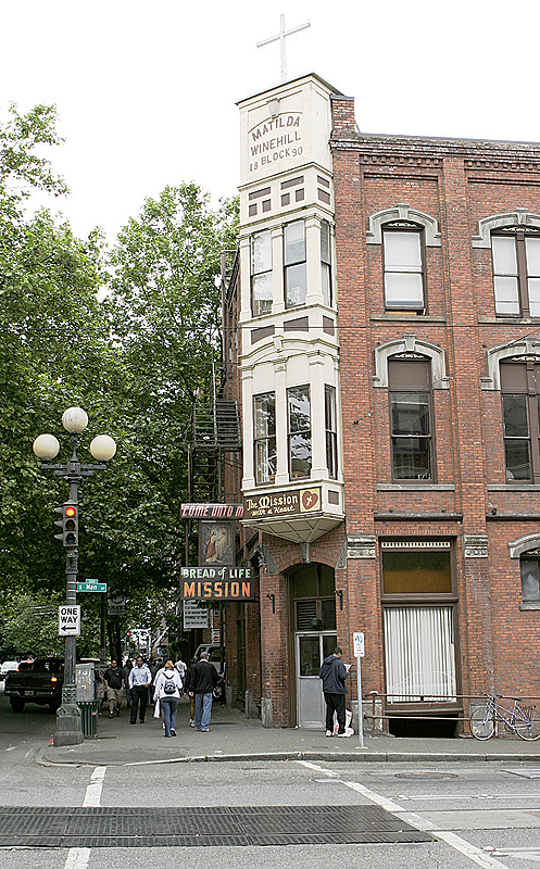 Seattle burned in 1890; must be one of the first new buildings