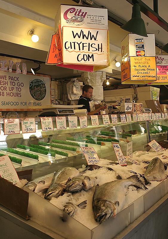 Inside Pike Place Market, Seattle