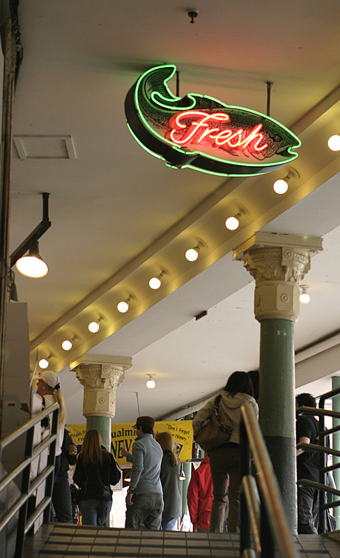 Inside Pike Place Market, Seattle