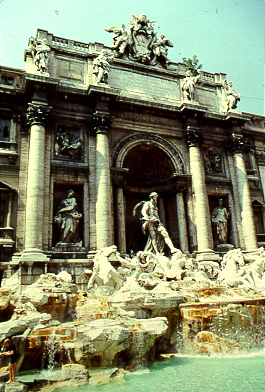 Trevi Fountain, Rome, Italy